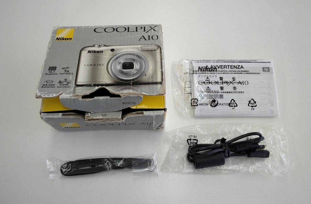 Nikon COOLPIX A10 デジカメ フルセット 美品 a4898 Nikon COOLPIX A10 デジカメ フルセット 美品 a4898 - メルカリ